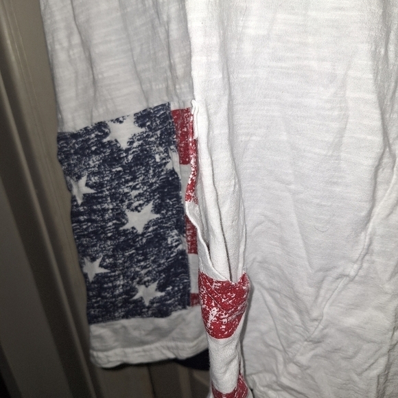 Free planet hooded T-shirt stars and stripes size large - Picture 2 of 5